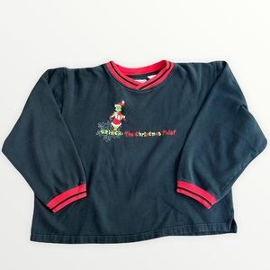 Dr. Seuss | 90s vintage grinch Christmas pullover